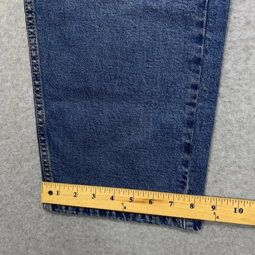 NEW Levi's 505 Jeans Men's 38x30 Blue Denim Regular Fit Straight Leg Stretch